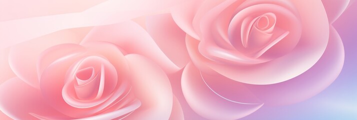 Rose pastel iridescent simple gradient background