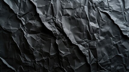 A close-up view of a piece of black paper. This versatile image can be used for various design projects