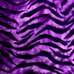 Purple tiger skin background texture