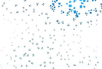 Light Blue, Green vector backdrop with bent lines.