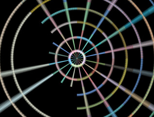 Imaginatory fractal abstract background Image