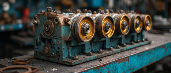Car Service: Cylinder Head Gasket Replacement for Engine Repair - A Helpful Guide for DIY and Professional Auto Mechanics, Covering Parts and Service Tips, generative ai