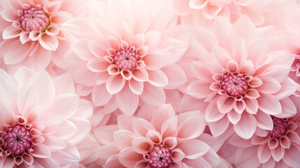 Background of pink chrysanthemums