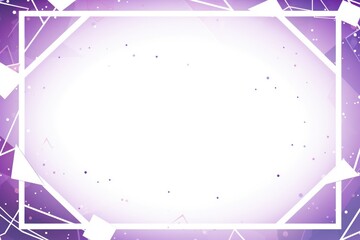 Violet simple clean geometric frame
