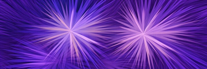 Violet striking artwork featuring a seamless pattern of stylized minimalist starbursts