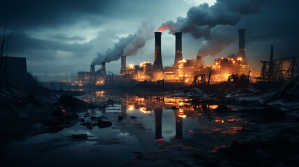 photo of coal-fired power plant