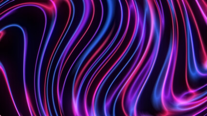Fototapeta premium Fractal colorful swirl stripped background