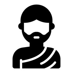 Moslem man Ihram icon