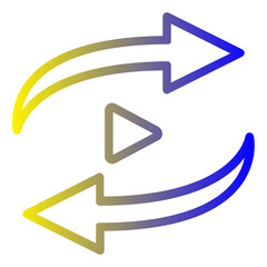 repeat play icon