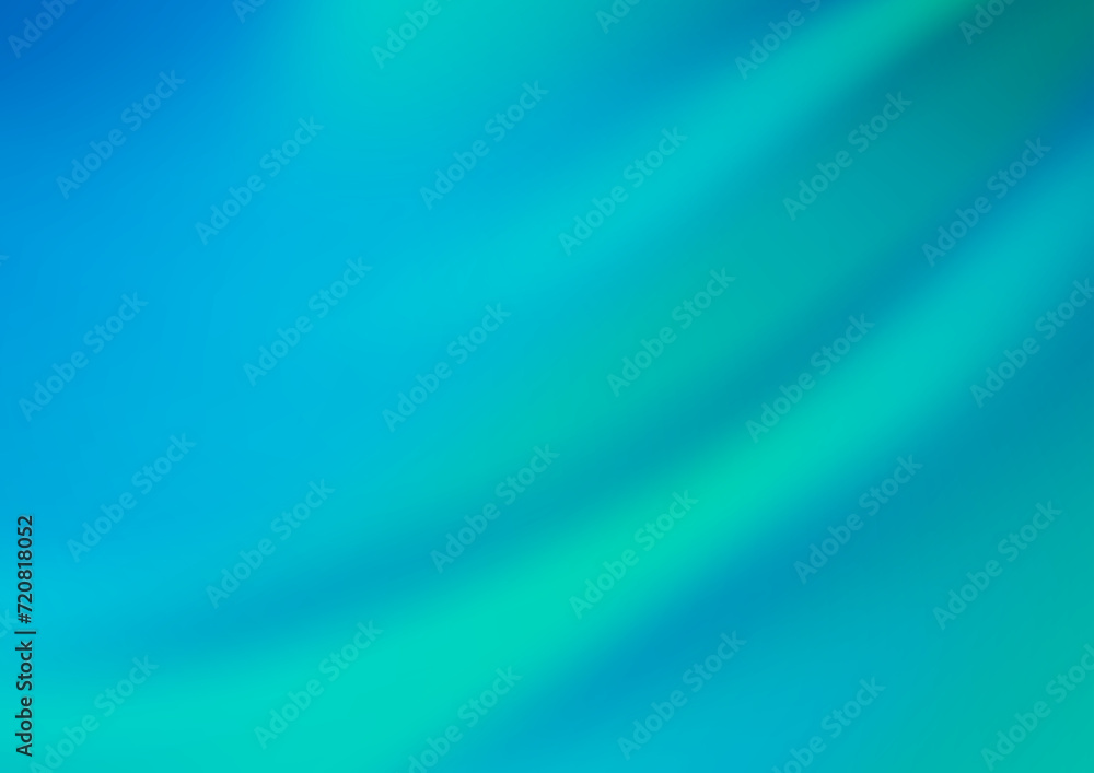 Poster light blue vector glossy abstract template. creative illustration in halftone style with gradient. a