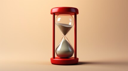 Countdown Timer Closeup for Minimalistic Social Media Post AI Generated
