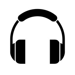 headphones isolated on white background