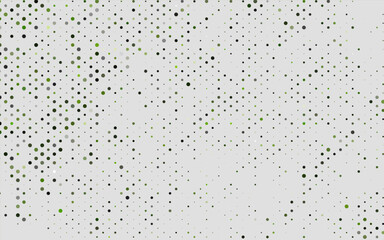 Light Green vector pattern with spheres. Beautiful colored illustration with blurred circles in nature style. Pattern for ads, leaflets.