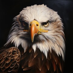 Fototapeta premium American eagle portrait