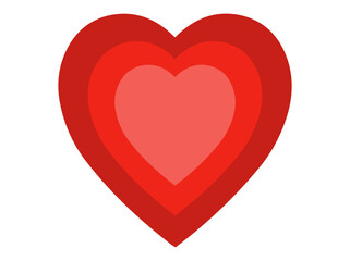 Valentines Day Heart Background Illustration
