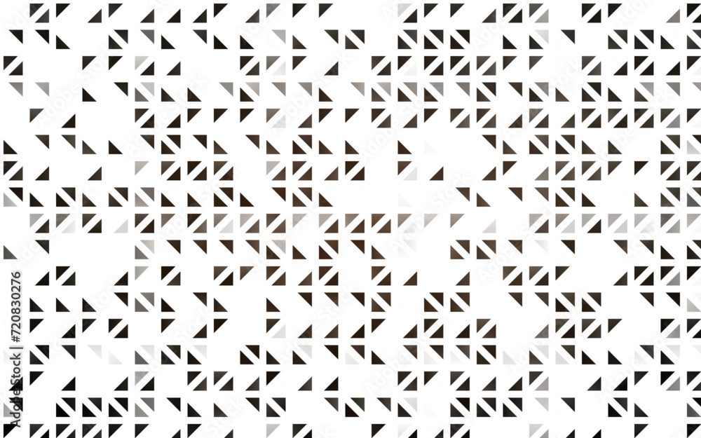 Poster light black vector layout with lines, triangles. abstract gradient illustration with triangles. patt