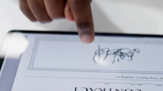 Contract E Signature
