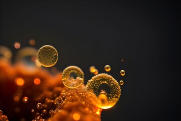 background with bubbles