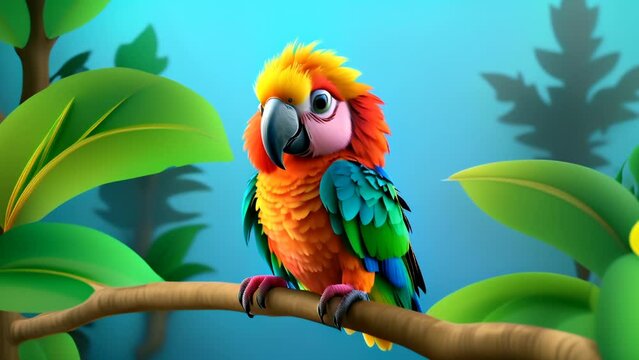 Colorful Parrot 
