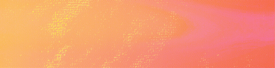 Orange panorama background. Simple design backdrop for banners, posters, and various design works