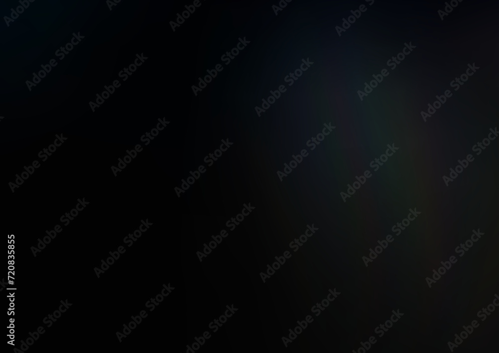 Aufkleber dark black vector glossy bokeh pattern. colorful illustration in blurry style with gradient. the blu