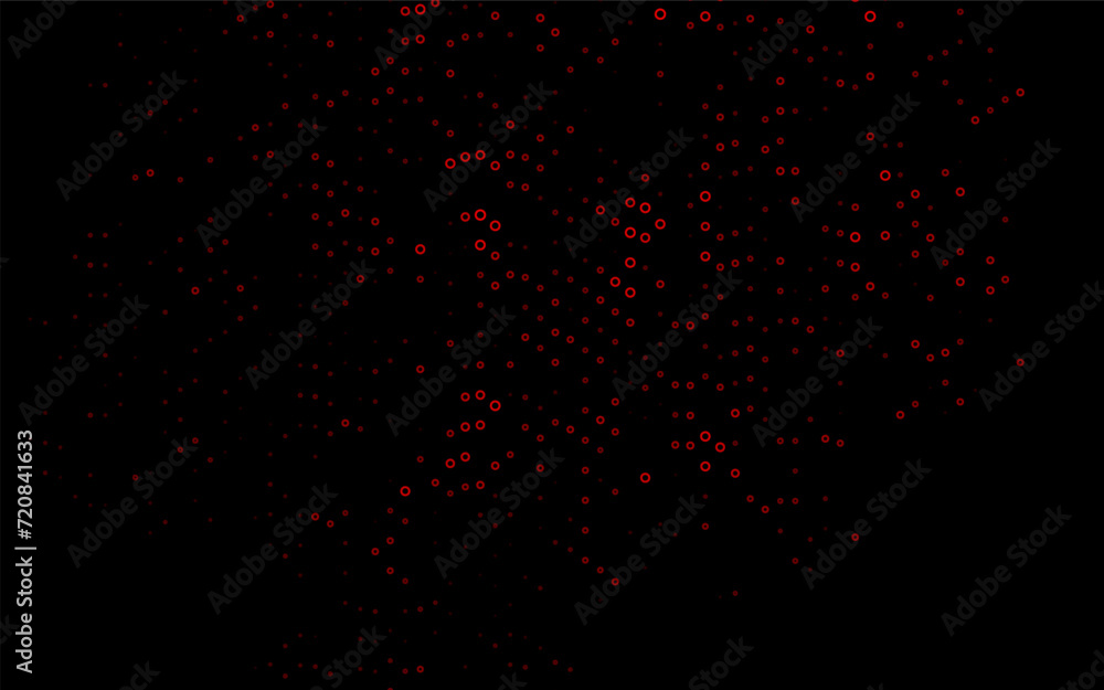 Poster light red vector background with bubbles. blurred decorative design in abstract style with bubbles. 