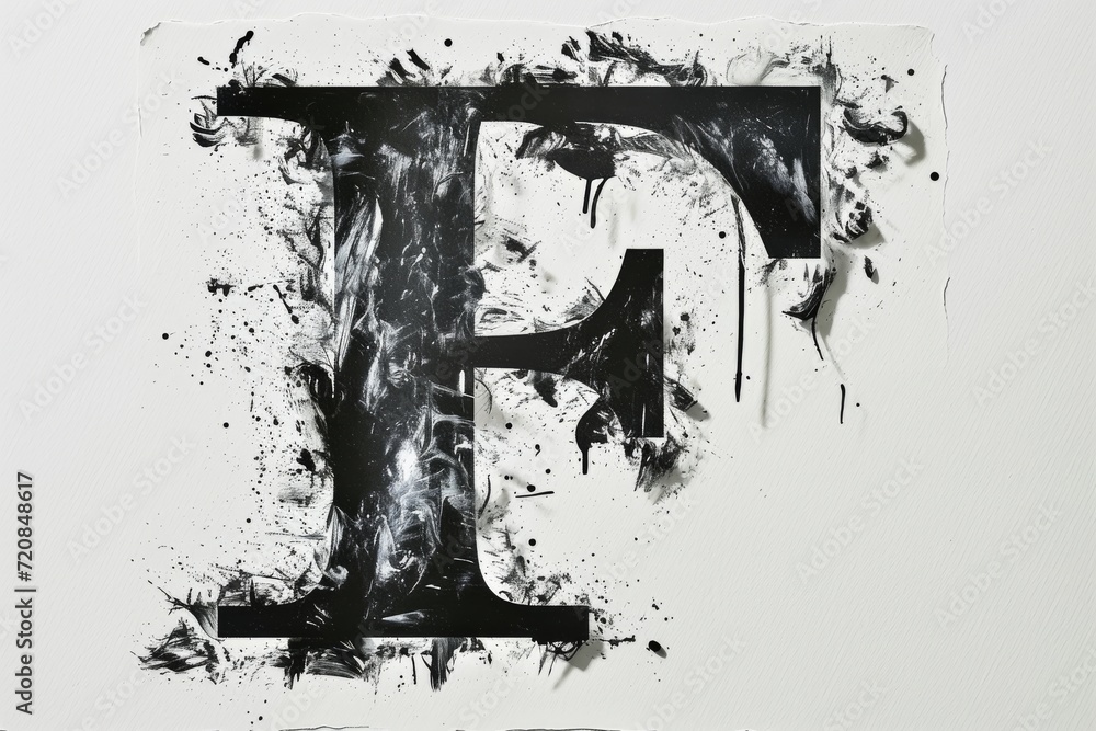 Poster a monochromatic masterpiece of intricate lines and bold strokes, showcasing the raw power of ink and