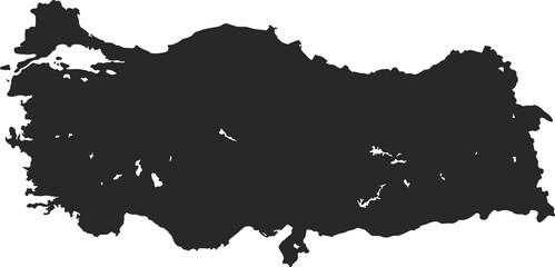 country map turky - obrazy, fototapety, plakaty