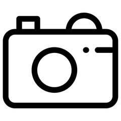 Camera icon. Photo camera vector illustration