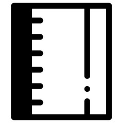 notepad icon, note book icon illustration vector symbol