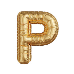 3D Balloon Inflated letter P