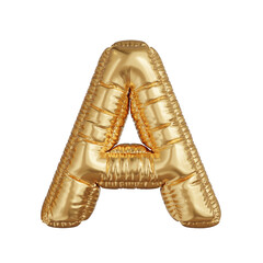 3D Balloon Inflated letter A