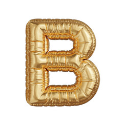 3D Balloon Inflated letter B