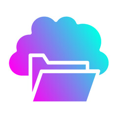 cloud folder icon