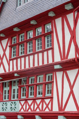 Fachwerkhausfassade,