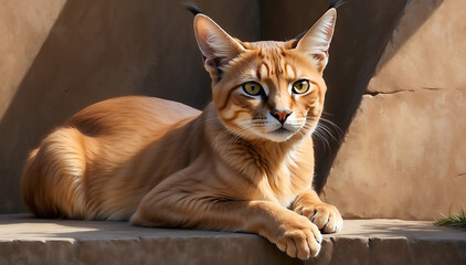 Caracal felino