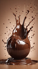 big choco ball splash