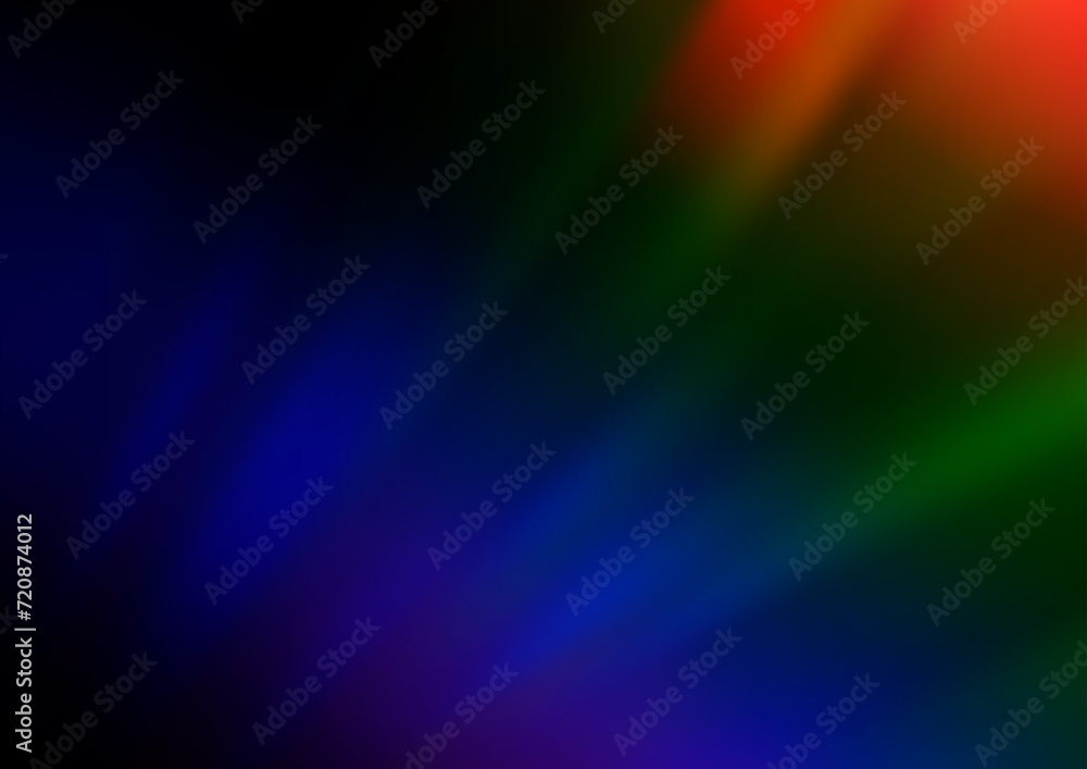 Poster dark multicolor, rainbow vector background with straight lines. decorative shining illustration with