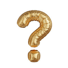 3D Balloon Inflated Question Mark Sign
