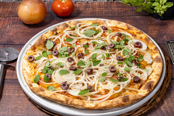 Black Olives Pizza