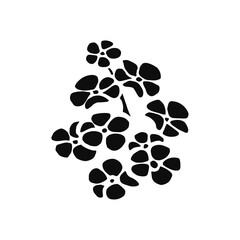 Vector illustration of hand drawn wreaths. Cute doodle floral wreath frame set