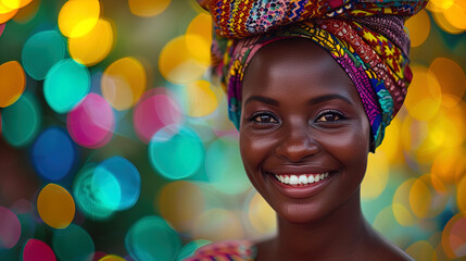 Fototapeta na wymiar Afro Woman