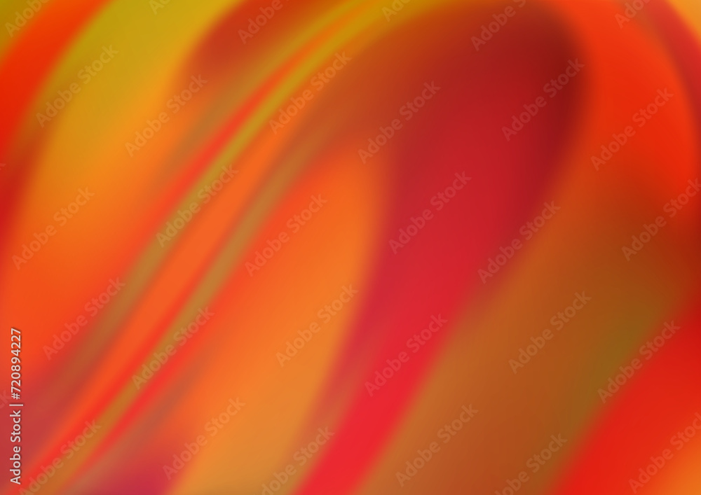 Poster light orange vector backdrop with bent lines. creative geometric illustration in marble style with g