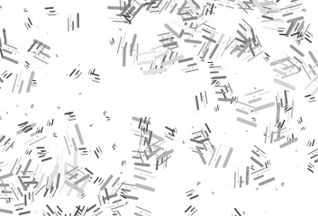 Light Silver, Gray vector layout with flat lines.