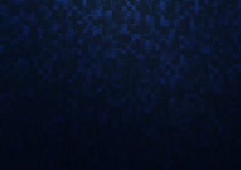 Dark BLUE vector pattern in square style.