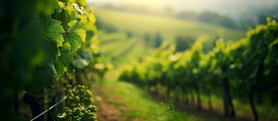 A Blurred Background of a Shabby Vineyard Creates a Top-Notch Image with Blurred Background, Vineyard, and Shabby Vibes on Top