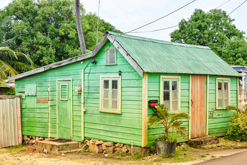 Traditional Bajan house in Christ Church, Barbados