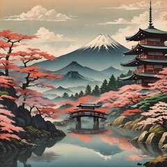 Vintage Landscapes Background Very Cool