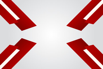 white grey with red abstract modern technology communication concept vector background design geometric shapes. use for poster, template on web, backgrop. 