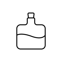 Potion outline icons, minimalist vector illustration ,simple transparent graphic element .Isolated on white background